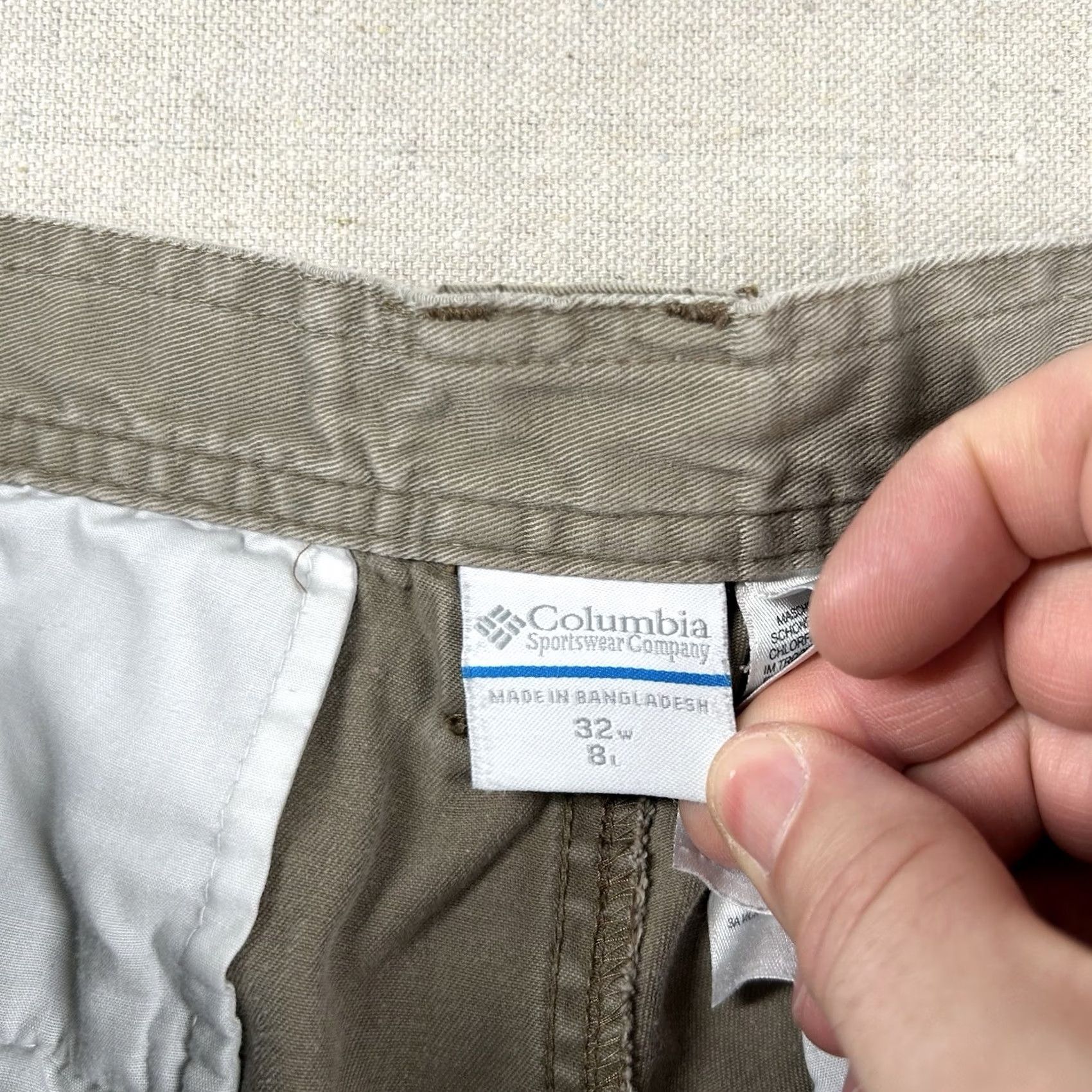 NCAA Columbia UGA Shorts Mens 32 Cargo Georgia Bulldogs Patch NCAA College Brown Size US 32 / EU 48 - 3 Thumbnail