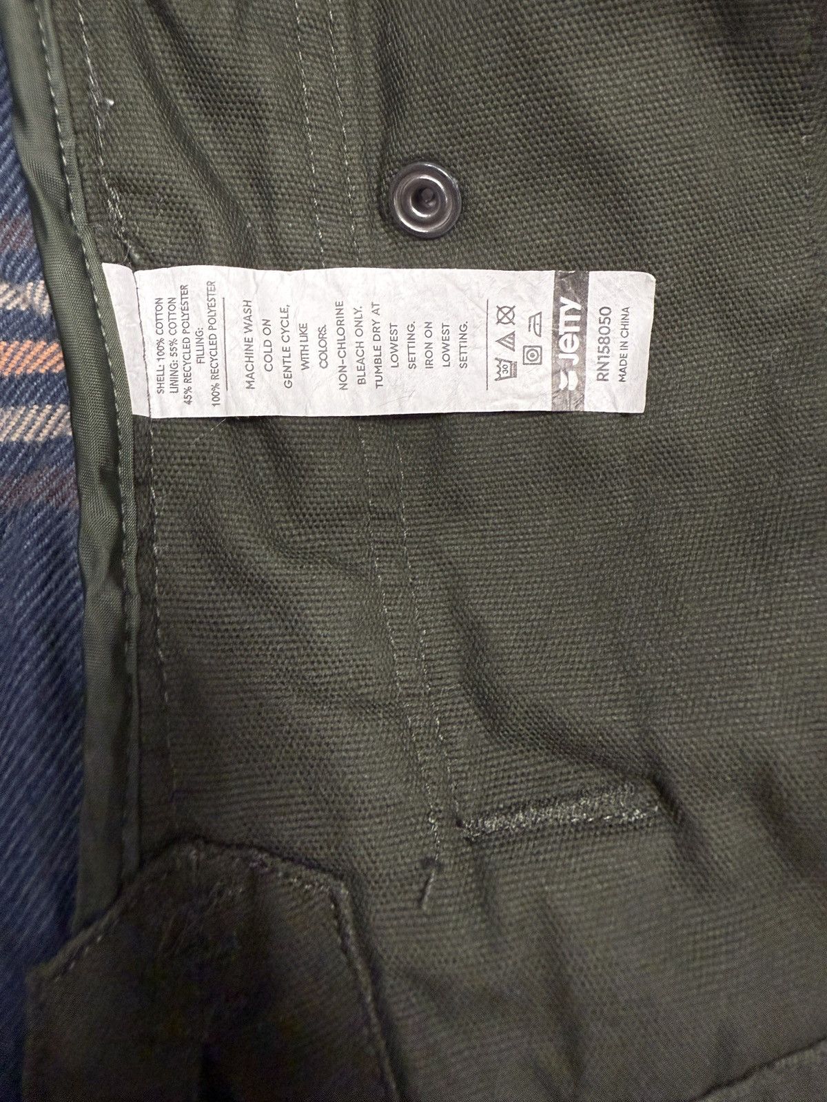 Other JETTY Midweight gorpcore JACKET - Green w/ Brown Arm Patches Size US XL / EU 56 / 4 - 7 Thumbnail