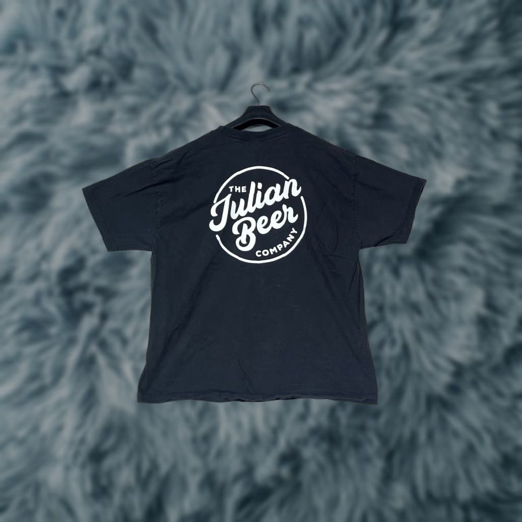Hanes The Julian Beer CO Ca Graphic Breweries T Shirt XL Black Cotton Short Sleeve Men Hanes Beefy-T Size US XL / EU 56 / 4 - 1 Thumbnail