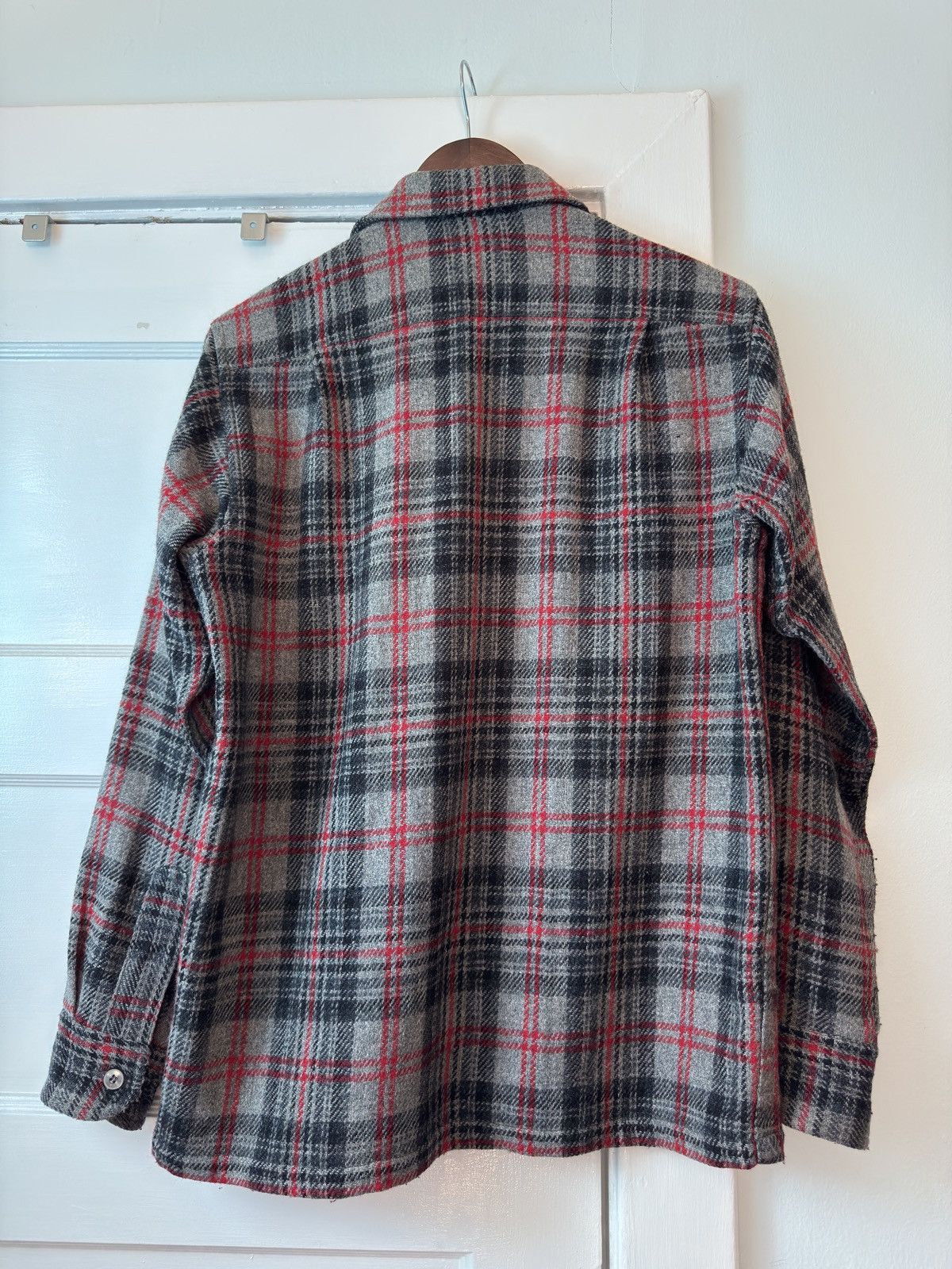 Vintage Vintage 1960’s Wool Boxy Flannel Size US M / EU 48-50 / 2 - 2 Thumbnail