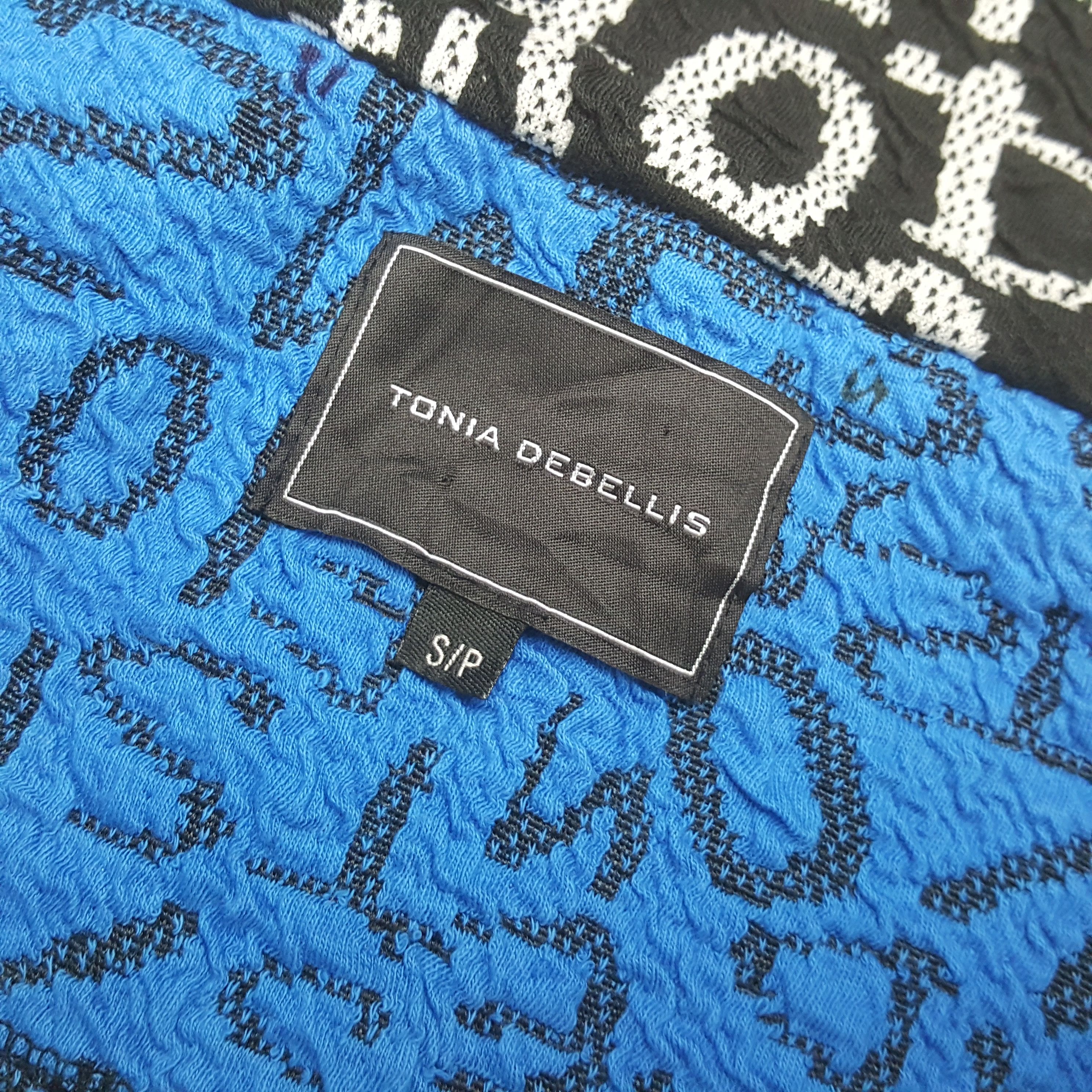 Vintage Tonia Debellis Designer Style Jacket RR6 Size XS / US 0-2 / IT 36-38 - 4 Thumbnail