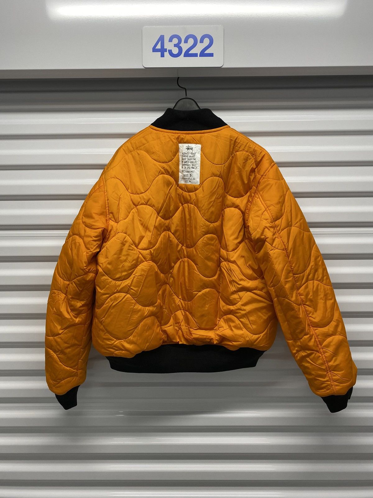 Stussy Stussy Built Reversible Bomber Jacket Black - Small Size US S / EU 44-46 / 1 - 9 Thumbnail