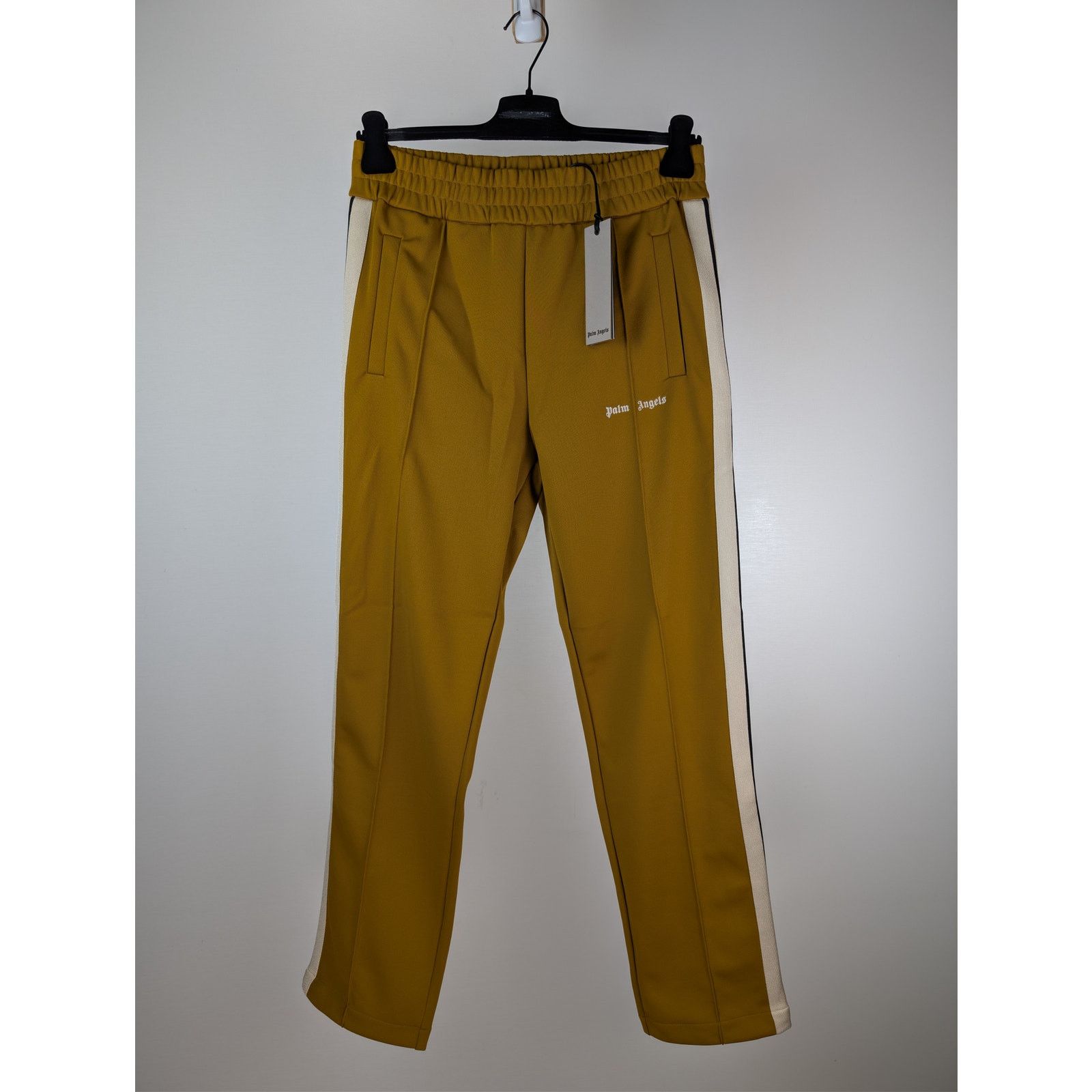 Palm Angels o1rshd1 Q:2 / Classic Logo Track Pants in Golden Brown Size US 30 / EU 46 - 1 Thumbnail
