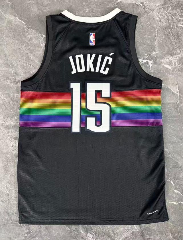 NBA Denver Nuggets 15 Nikola Jokić Jersey 2026 Size US XL / EU 56 / 4 - 2 Thumbnail