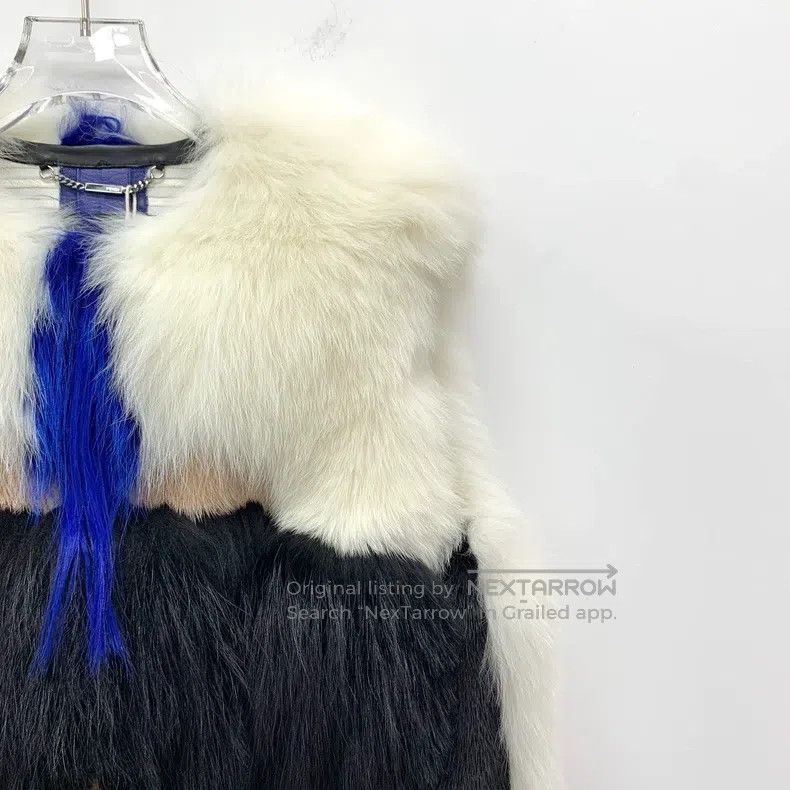 Fendi Fendi Karl Lagerfeld series color block mink fur vest coat Size XS / US 0-2 / IT 36-38 - 3 Thumbnail