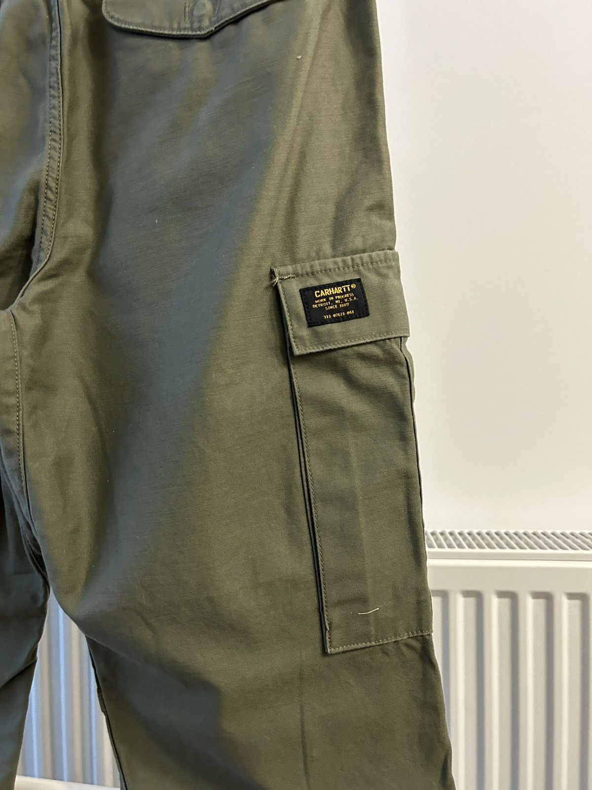 Carhartt × Carhartt Wip × Vintage Carhartt WIP Camper Cargo Pants Size US 30 / EU 46 - 3 Thumbnail