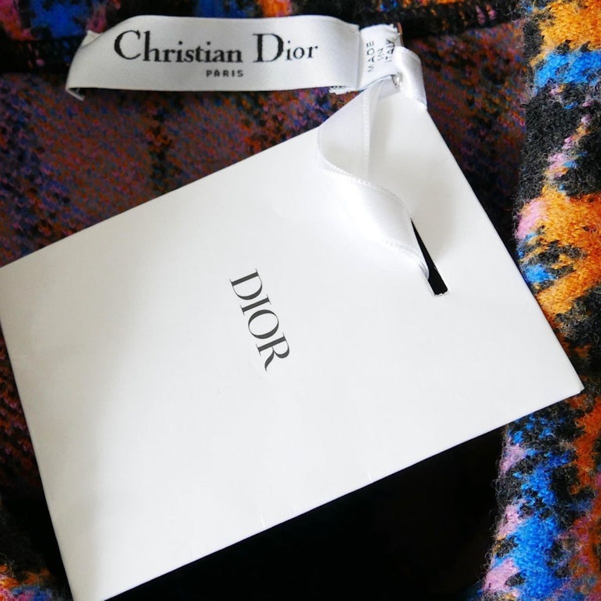 Dior Dior SS22 Leopard Neon Logo Wool Coat Size M / US 6-8 / IT 42-44 - 5 Thumbnail