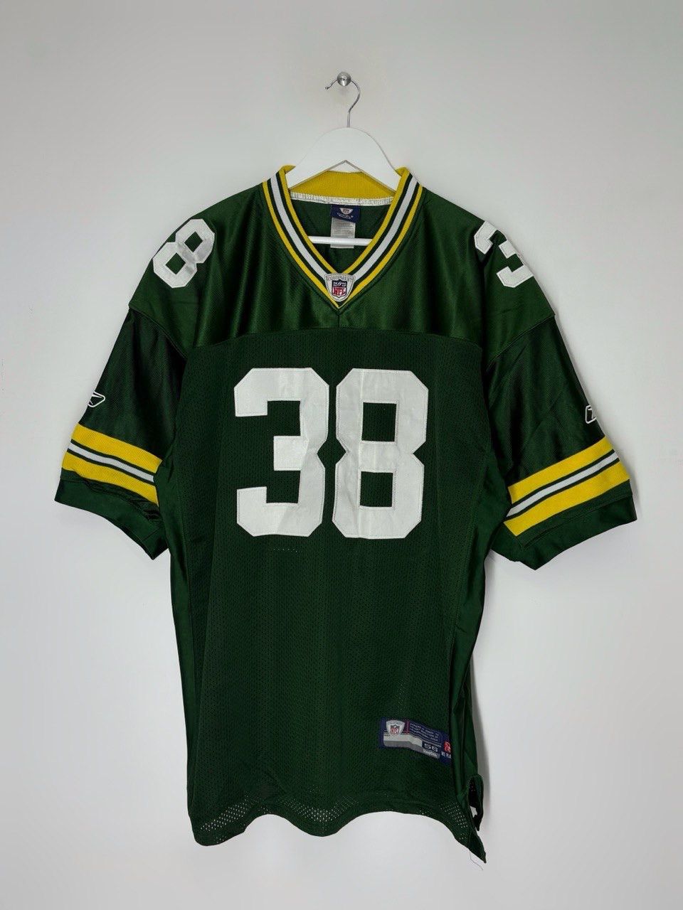 NFL Vintage Reebok NFL Evan Williams 38 Green Bay Packers Jersey Size US XL / EU 56 / 4 - 3 Thumbnail