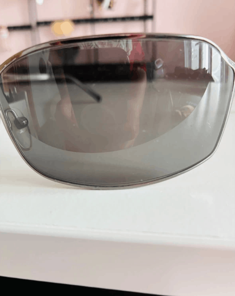 Prada Prada Sunglasses Star Flame Metal SPR 58G Silver Size ONE SIZE - 3 Thumbnail