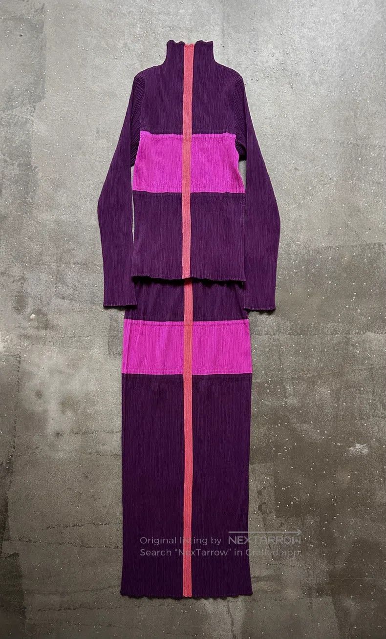 Issey Miyake Issey Miyake Purple Coat Size M / US 6-8 / IT 42-44 - 7 Thumbnail