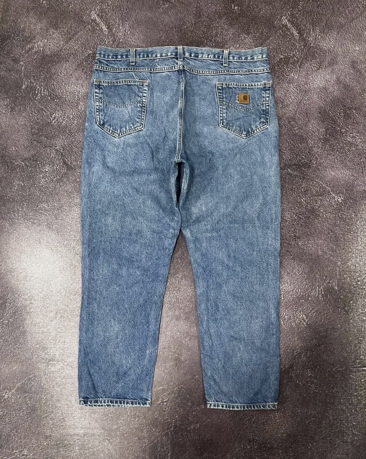Carhartt Vintage 90s Carhartt Work American Hype Denim Jeans Size US 40 / EU 56 - 1 Thumbnail