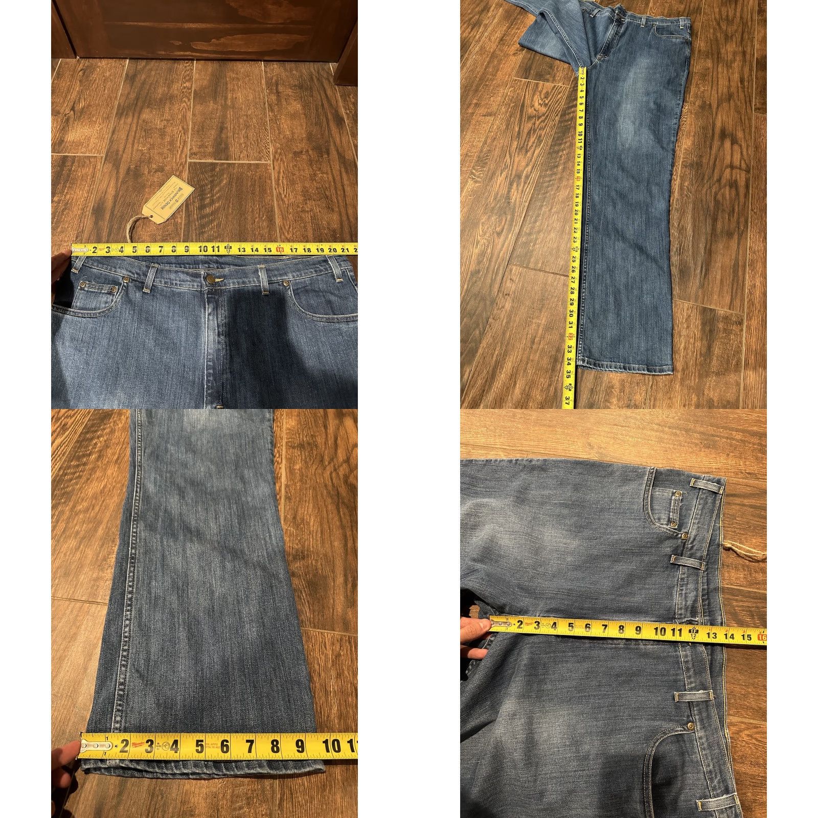 Bills Khakis Bills Khakis Men's 5 Pocket Standard Fit Blue Denim Jeans 42x34 5S32-SWD NWT Size US 42 / EU 58 - 9 Thumbnail