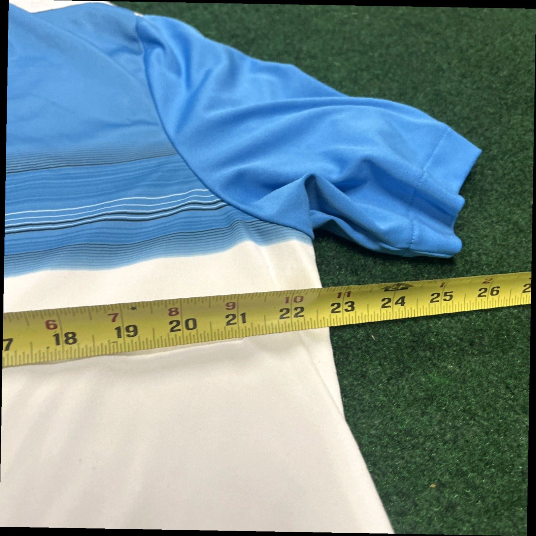Vintage Greg Norman Polo Shirt Mens XL Play Dry White Blue Short Sleeve Adult Golf Size US XL / EU 56 / 4 - 4 Thumbnail