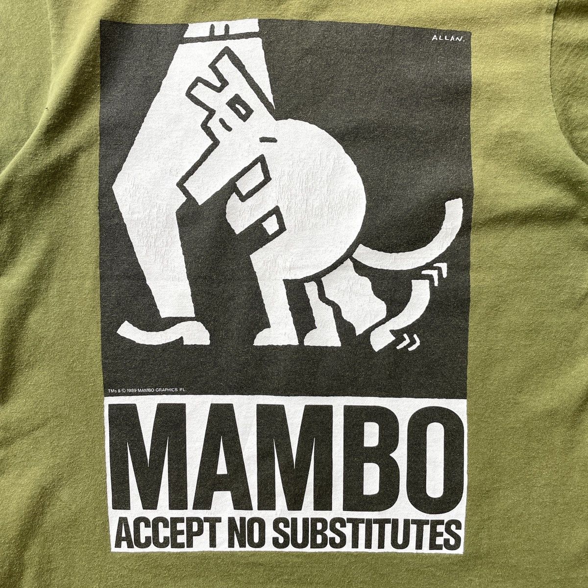 Mambo × Vintage Vintage 1989 Mambo “Accept no Substitutes” Size US S / EU 44-46 / 1 - 5 Thumbnail