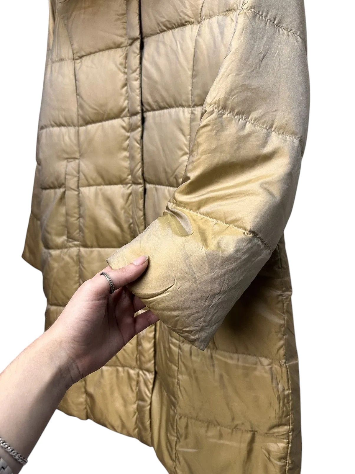 Vintage Ifsixwasnine Brown Fur Hood Winter Jacket Military Y2K Style Size M / US 6-8 / IT 42-44 - 5 Thumbnail