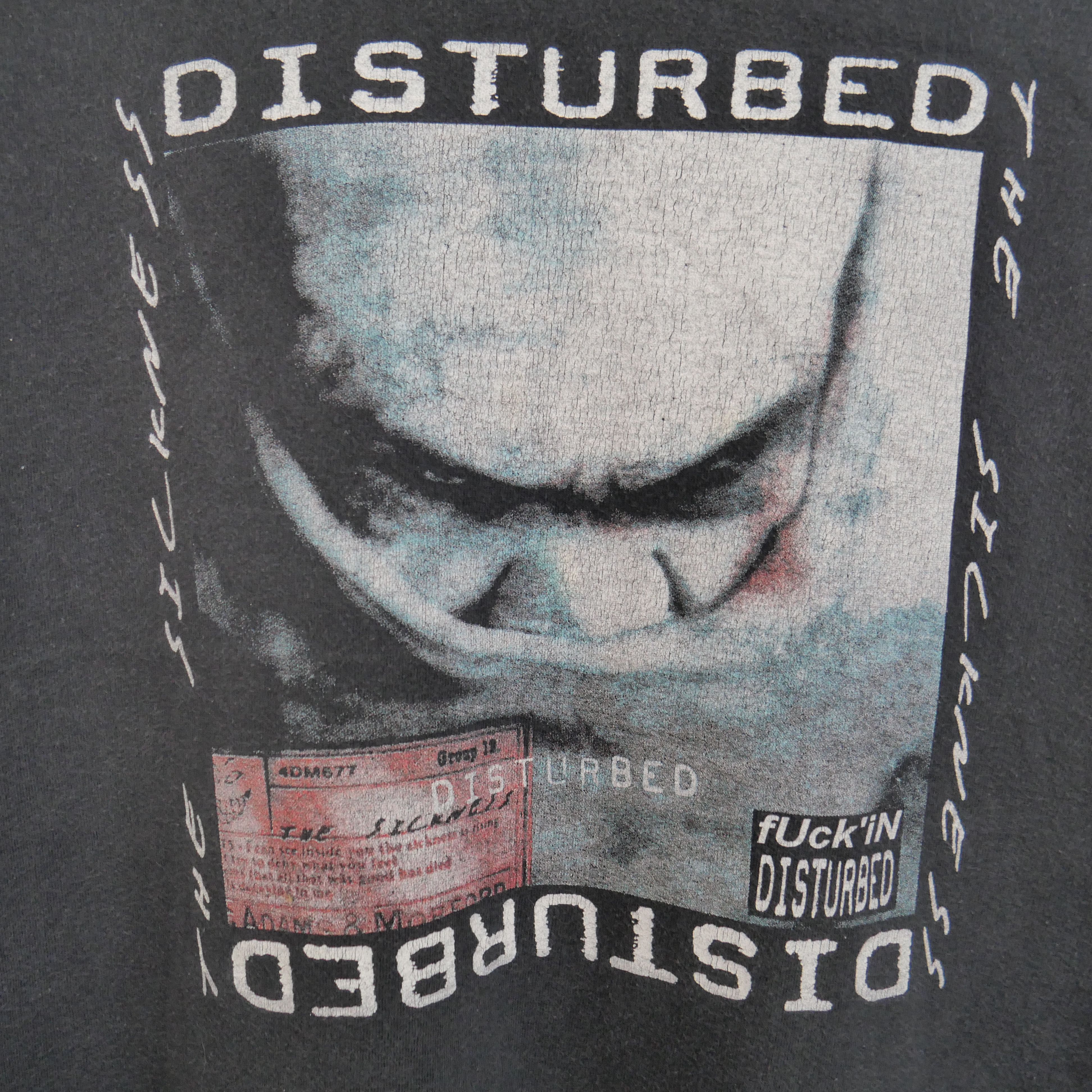 Other Vintage Disturbed 00s Shirt Size US XL / EU 56 / 4 - 4 Thumbnail