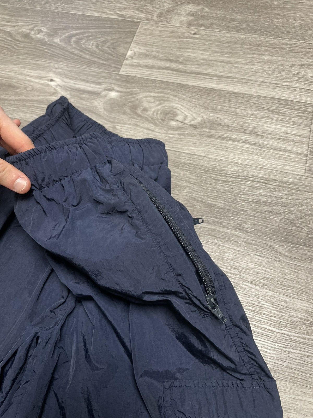 PACCBET PACCBET NAVY BLUE NYLON TRACK PANTS RRP-310£ Size US 30 / EU 46 - 7 Thumbnail