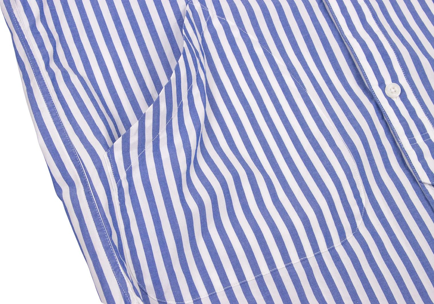 Fred Perry Hooded Striped Shirt Jacket in Blue and White, Size S Size US S / EU 44-46 / 1 - 12 Thumbnail