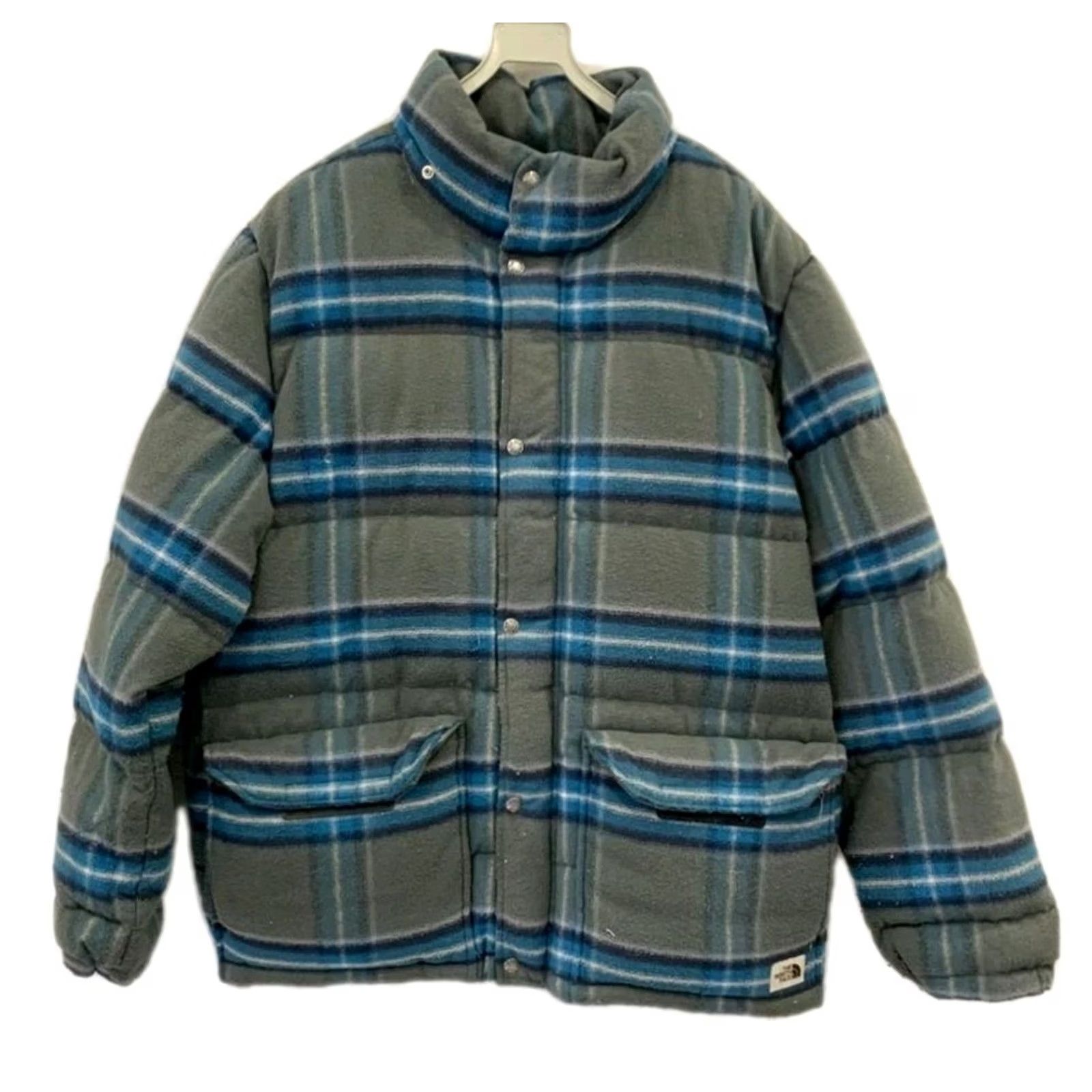 The North Face VINTAGE The North Face Sierra Down Parka Jacket Mens XL Grey Plaid Puffer Coat F21 #221 Size US XL / EU 56 / 4 - 2 Thumbnail