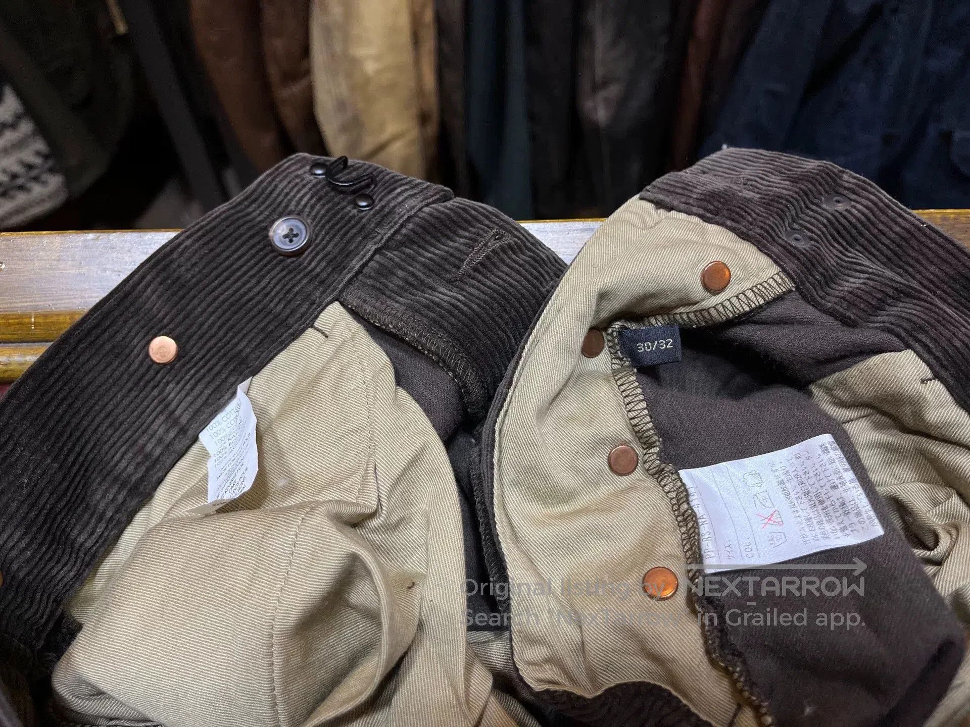 RRL Ralph Lauren RRL Corduroy Overalls by Ralph Lauren. Size US 30 / EU 46 - 5 Thumbnail