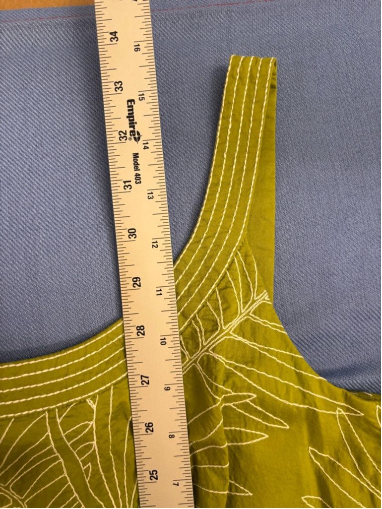 Ann Taylor Women's Ann Taylor Petites Dress Size 4P Green Sleeveless Size S / US 4 / IT 40 - 5 Thumbnail