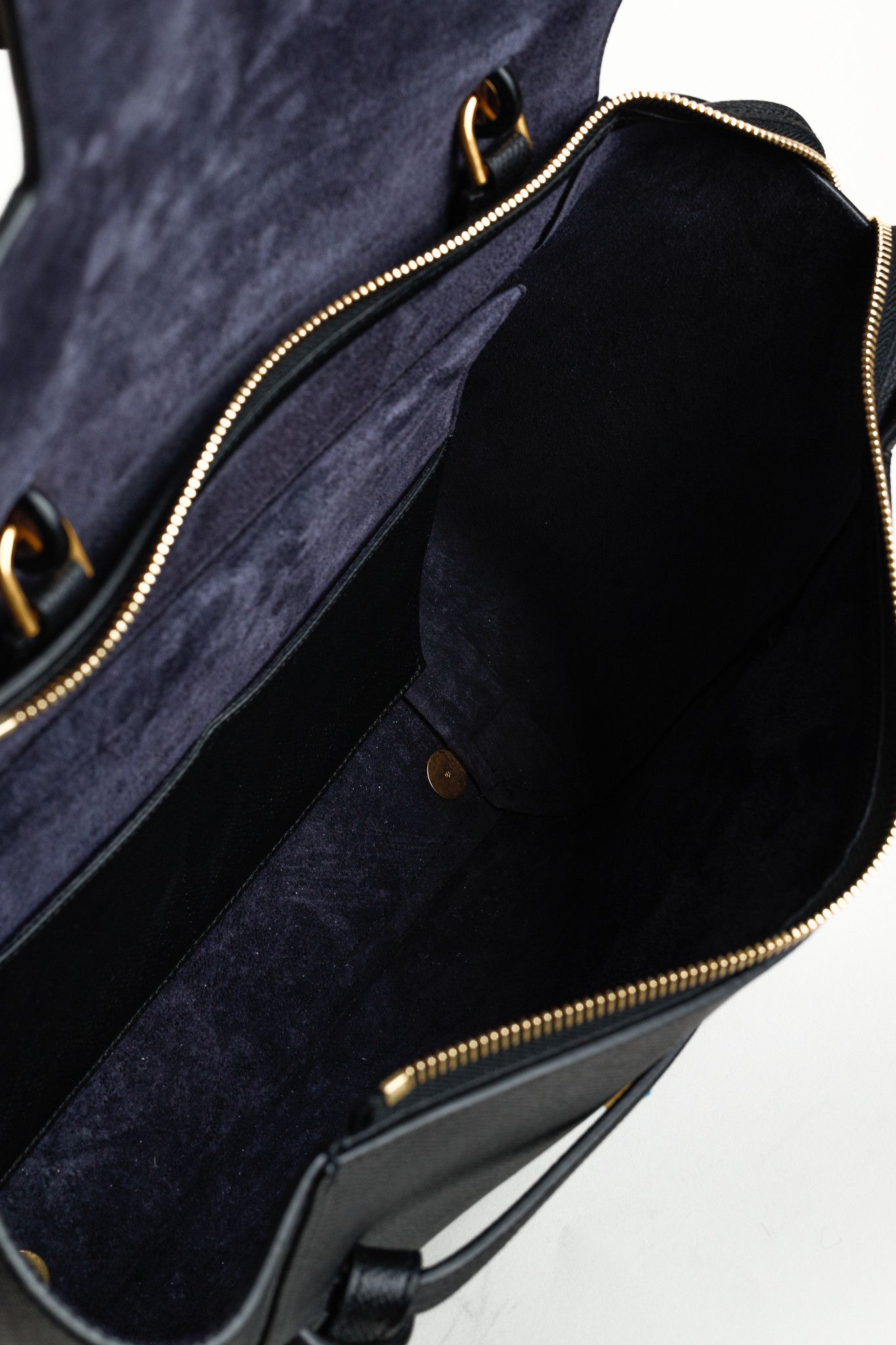 Celine Celine Mini Belt Bag in Black Grained Calfskin Size ONE SIZE - 13 Thumbnail
