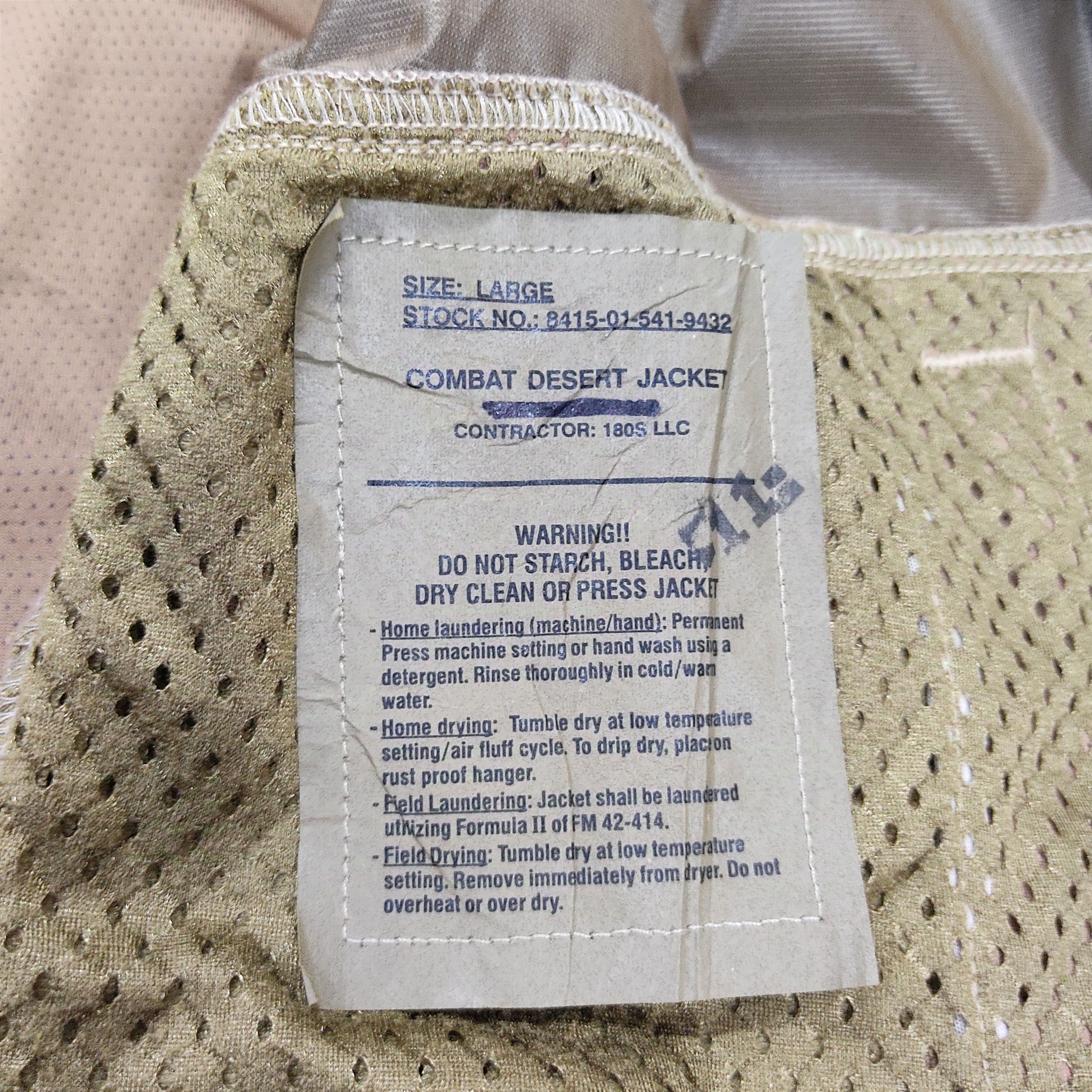 Other USMC Combat Desert CDJ Marpat Tactical Jacket Size US L / EU 52-54 / 3 - 15 Thumbnail