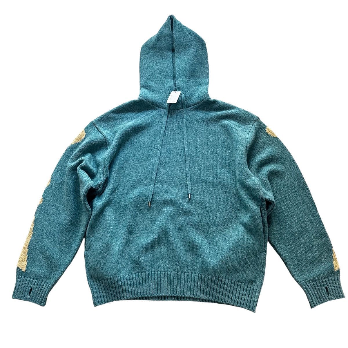 Kapital Kapital 5G Wool BONE Hooded Sweater Size US L / EU 52-54 / 3 - 2 Thumbnail
