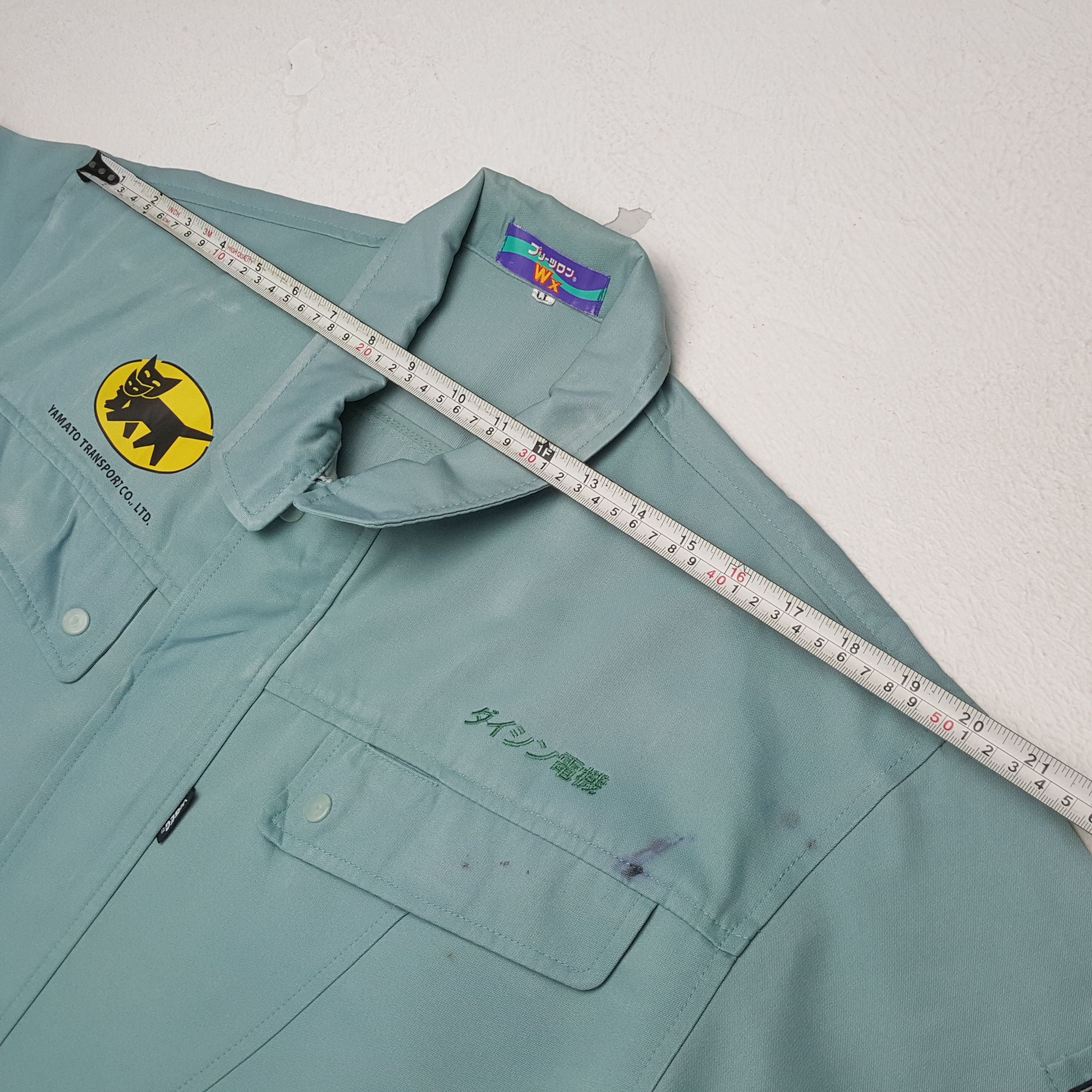 Japanese Brand × Vintage YAMATO TRANSPORT Japanese Workwear Custom Art Jacket Size US M / EU 48-50 / 2 - 5 Thumbnail