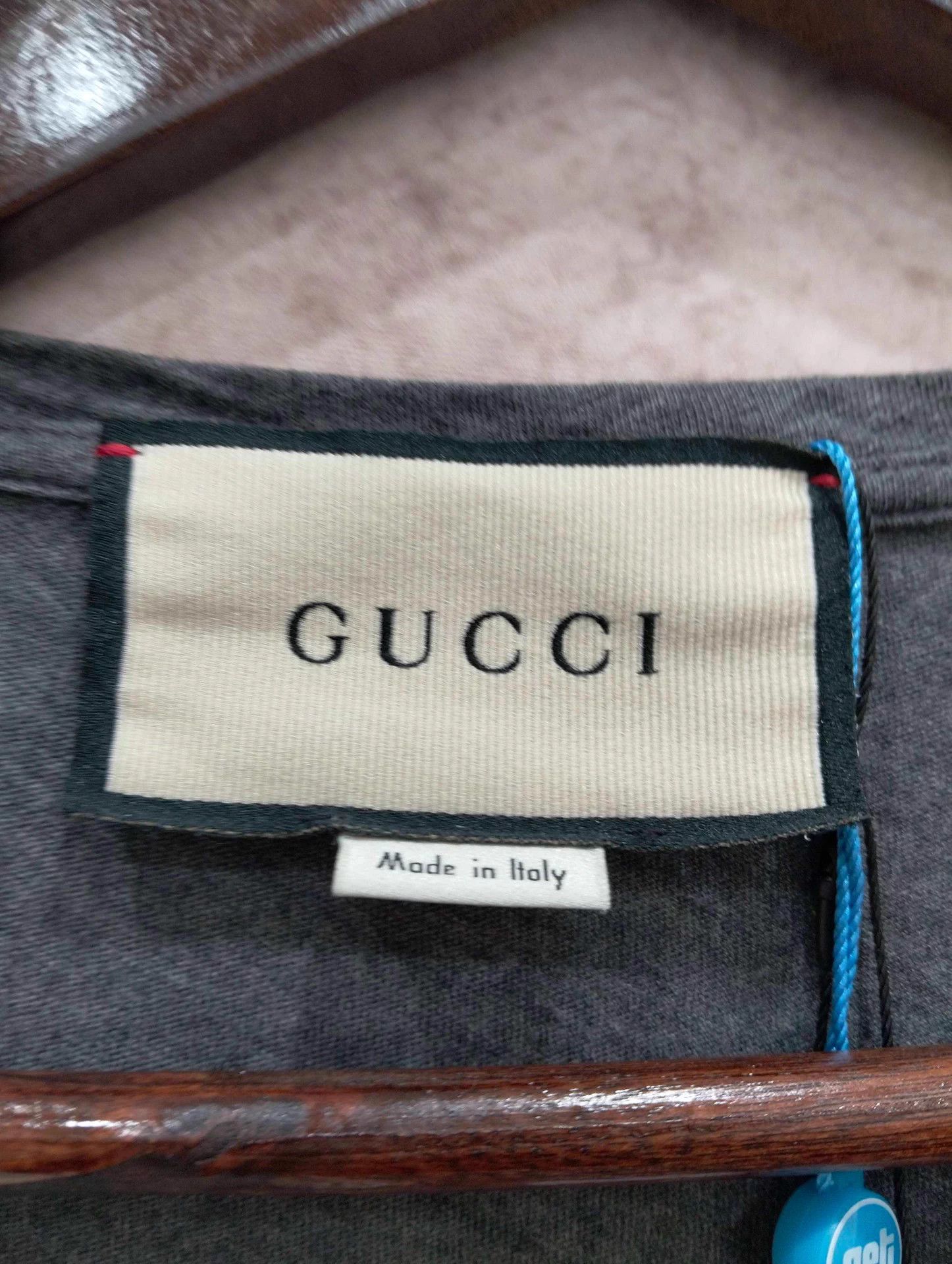 Gucci GUCCI solid logo print crewneck short-sleeve XXL Size US XXL / EU 58 / 5 - 3 Thumbnail