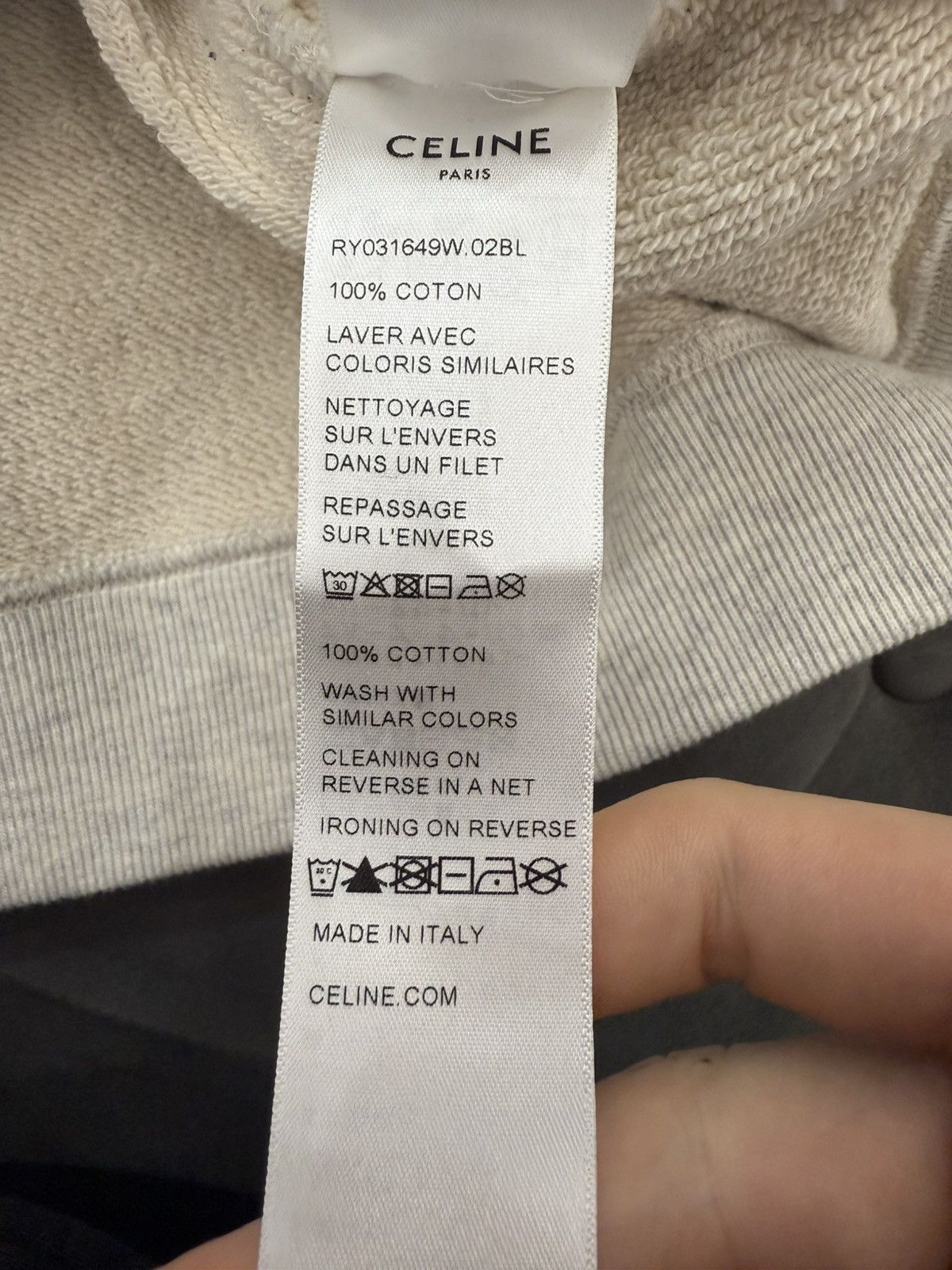 Celine Celine Crewneck Size US XS / EU 42 / 0 - 9 Thumbnail