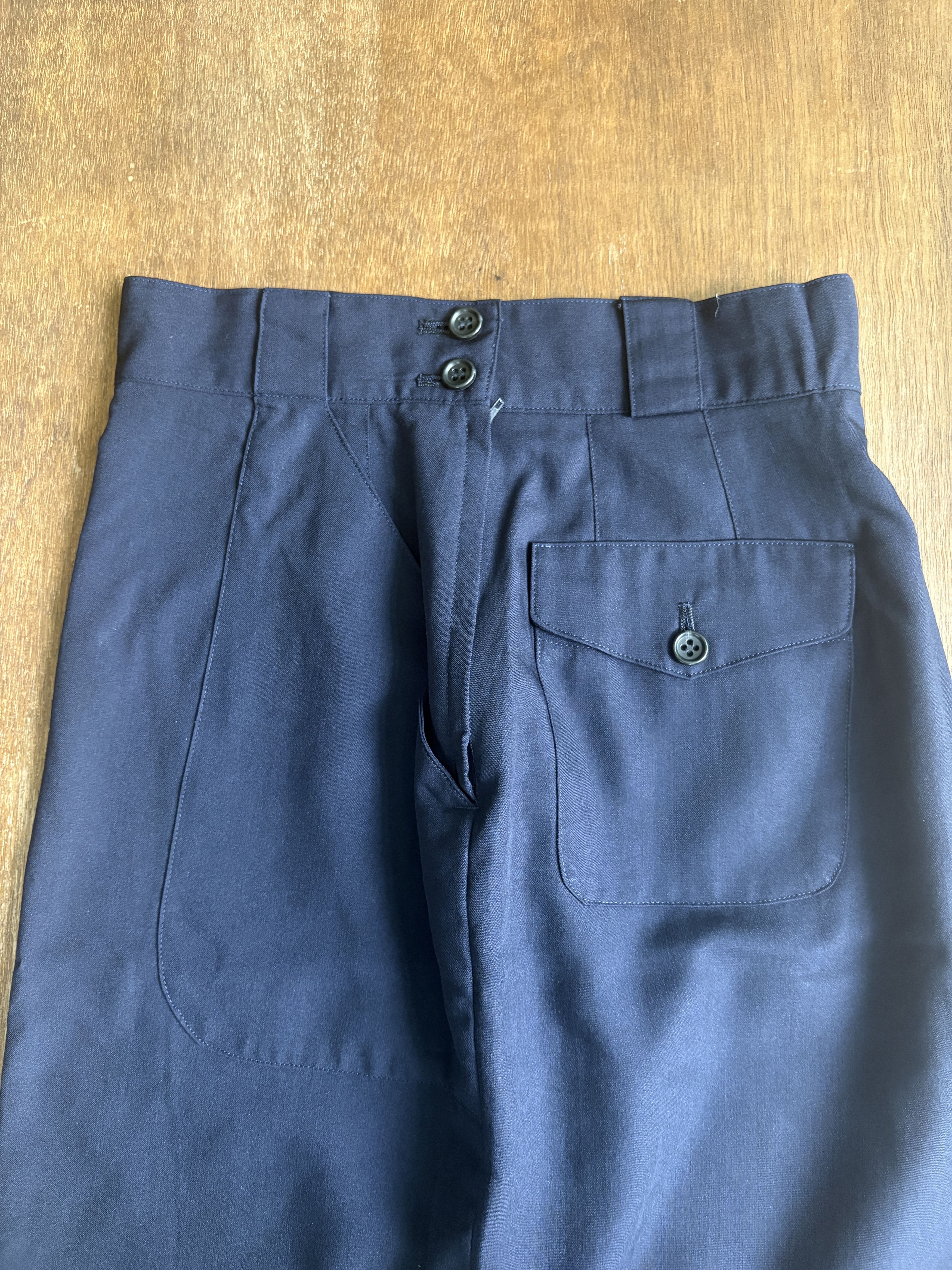 Y's Y's bis Yohji Yamamoto Double Pockets Mini Skirt Size 22" - 2 Thumbnail