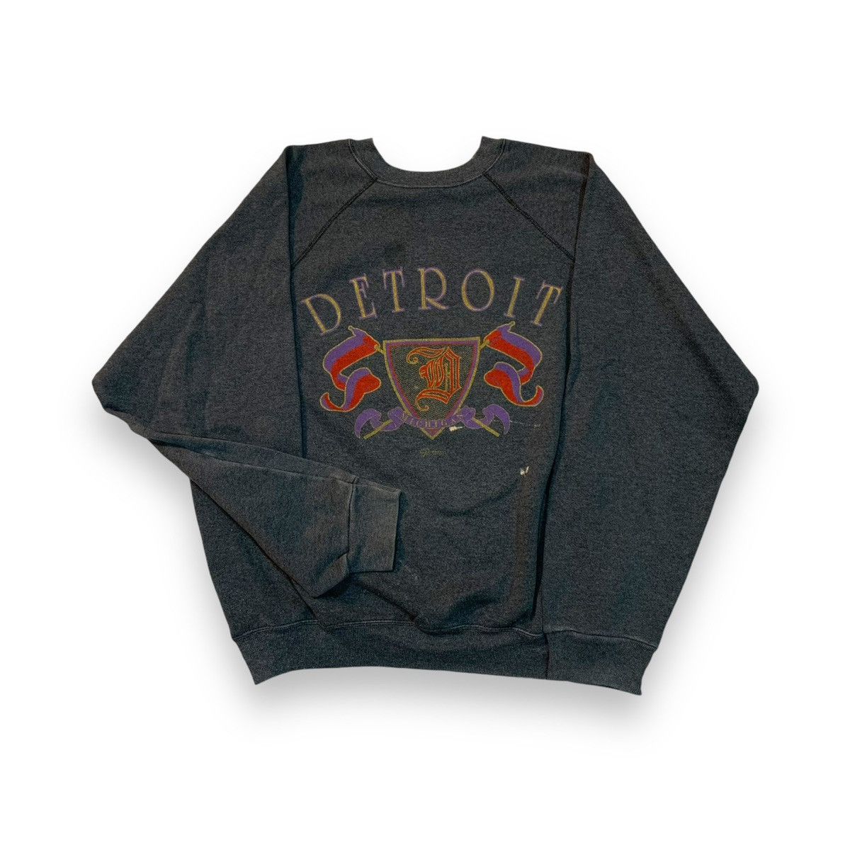 Detroit Denim Co. × Vintage Vintage Detroit Sweatshirt Size US XL / EU 56 / 4 - 1 Thumbnail