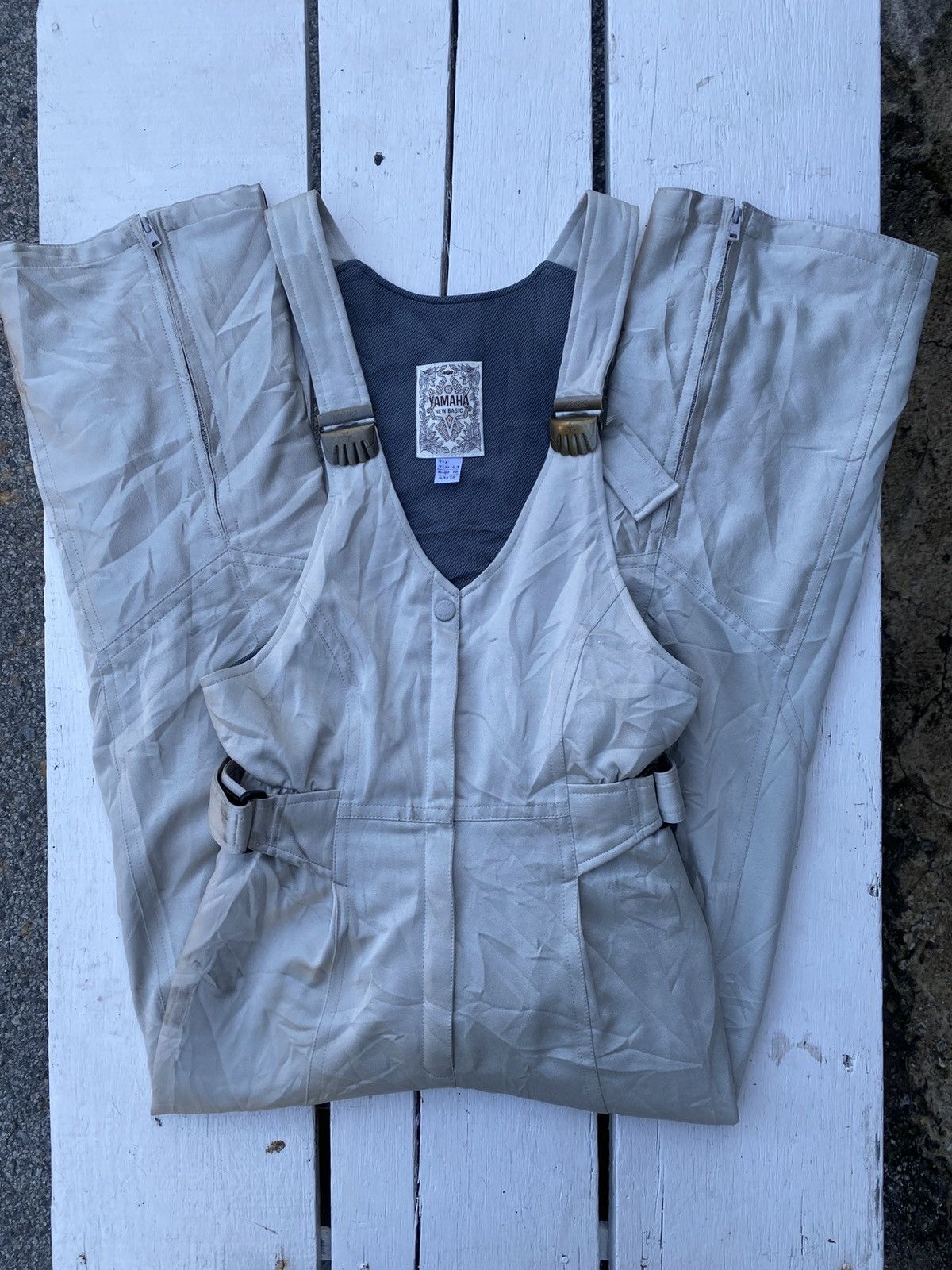 Japanese Brand Yamaha Vintage ski overall/jumpsuit Size US 26 / EU 42 - 1 Thumbnail