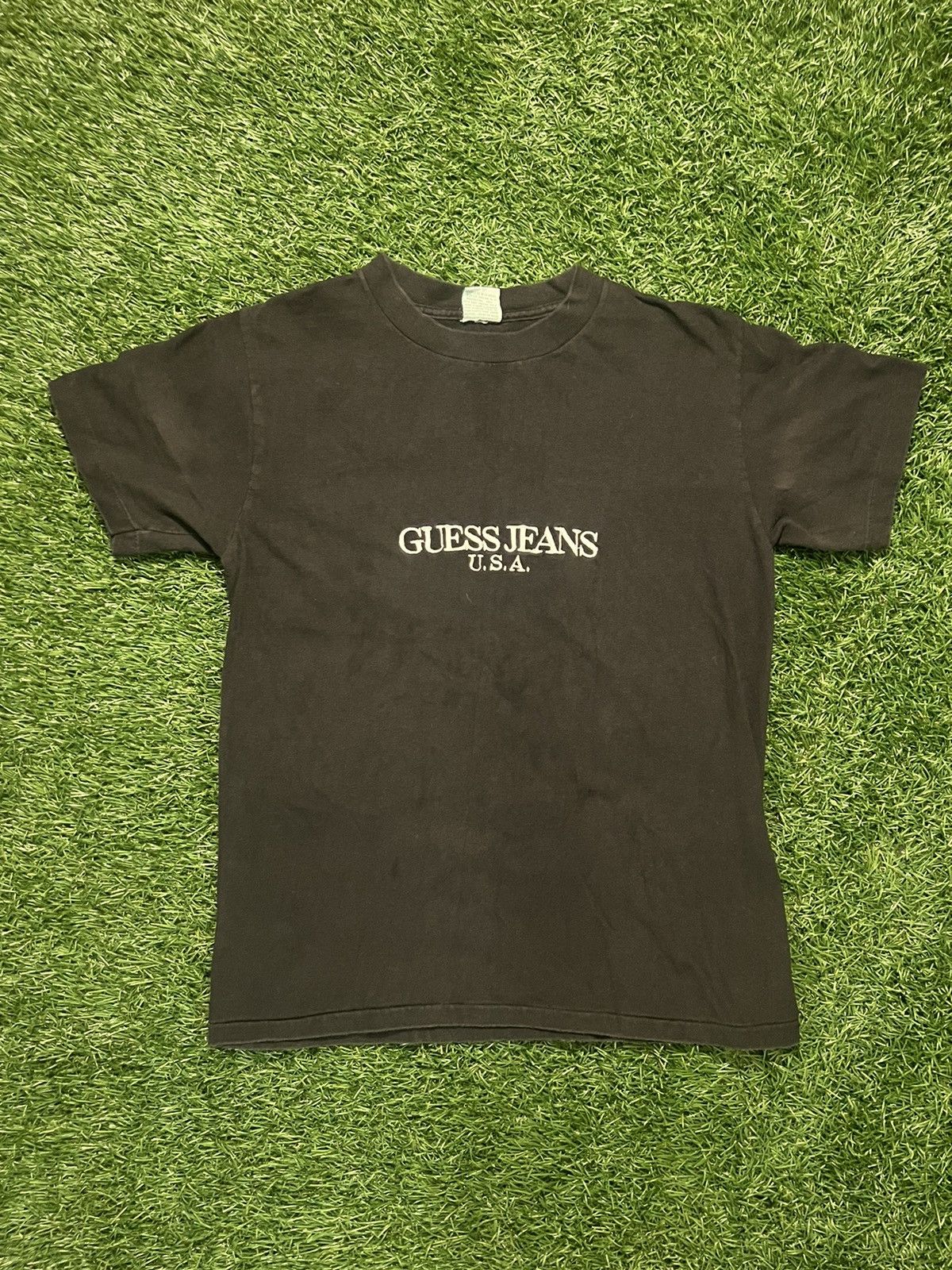 Guess × Vintage Guess Jeans Vintage Tee Shirt Size US S / EU 44-46 / 1 - 1 Thumbnail