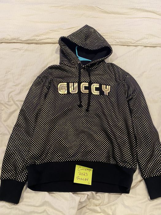 Gucci Gucci SEGA GUCCY Hoodie Gold Stars Special Collaboration