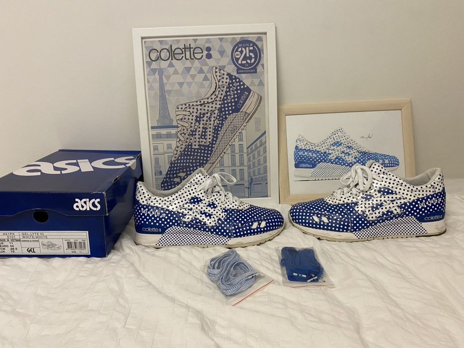 Asics ASICS Gel Lyte III Colette Polka Dot 25th Anniversary Grailed