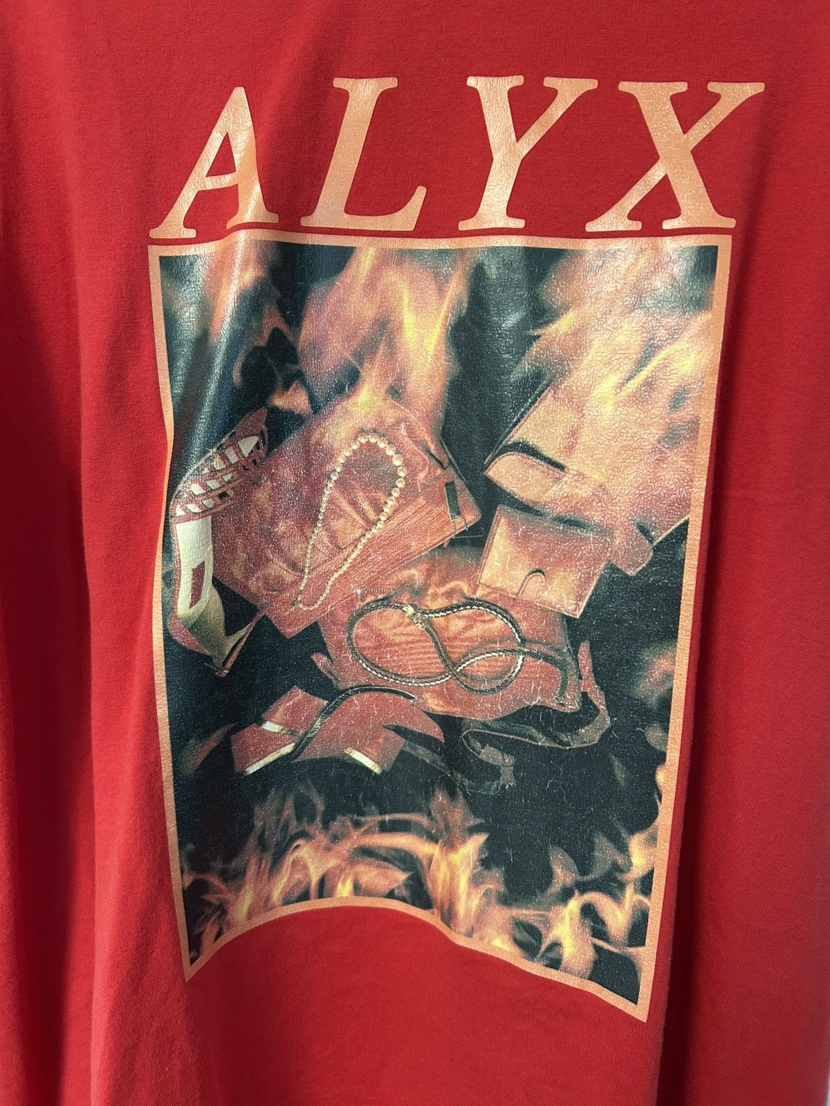 Alyx Alyx 2017 Open Back Zip Tee Rot ❤️ Size US L / EU 52-54 / 3 - 7 Thumbnail