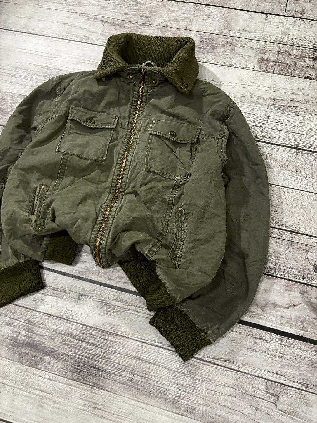 Hysteric Glamour × Vintage VTG Avant Garde If Six Was Nine Junya Style Cargo Jacket 90s Size US L / EU 52-54 / 3 - 2 Thumbnail