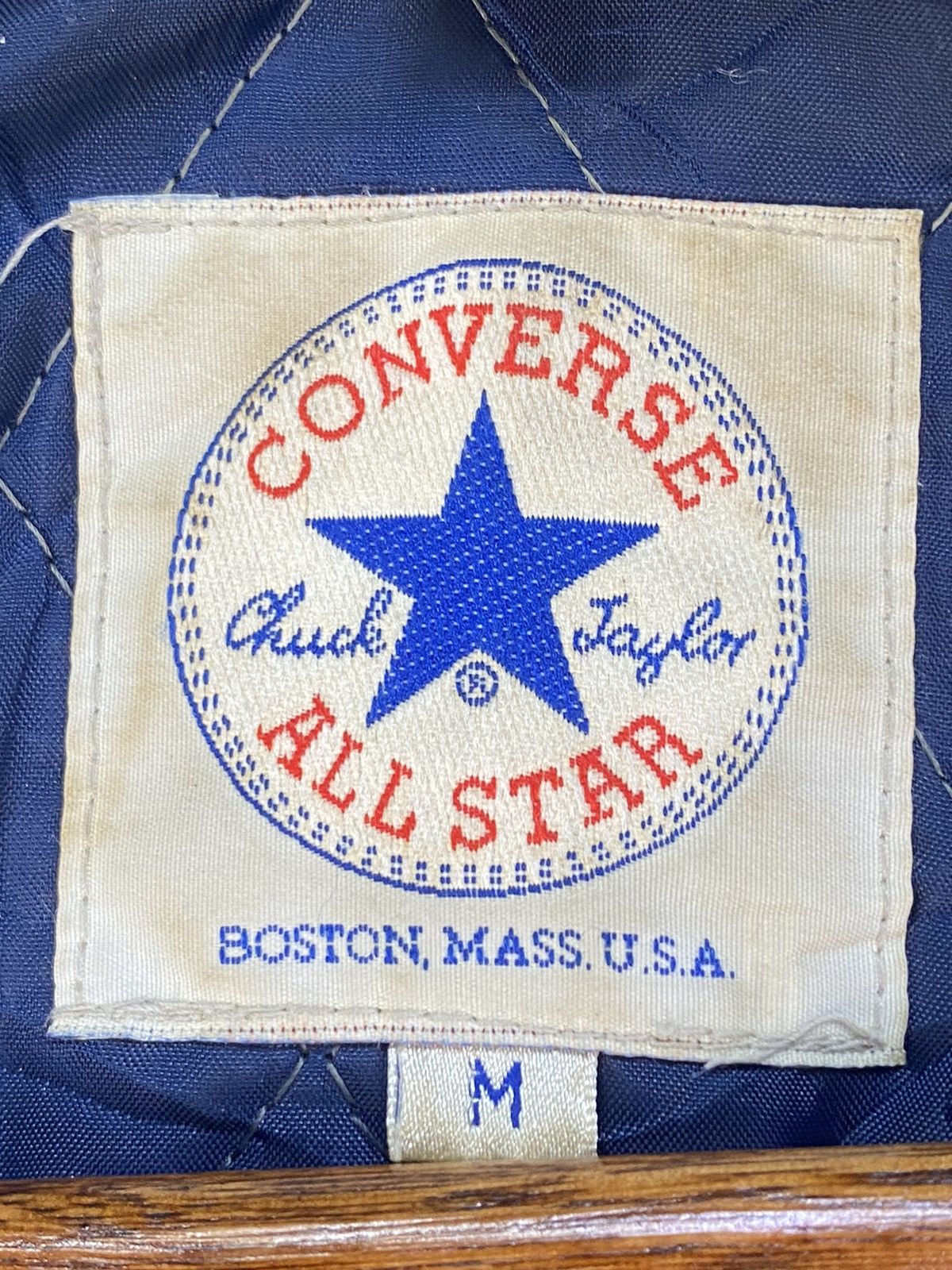 Converse Vintage Converse Allstar Bomber Jacket Sunfaded Size US M / EU 48-50 / 2 - 8 Thumbnail