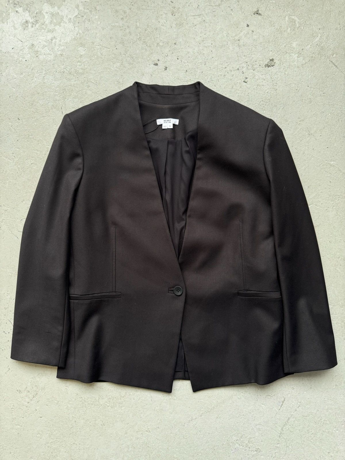 Helmut Lang Helmut Lang Black Blazer Size US S / EU 44-46 / 1 - 1 Thumbnail