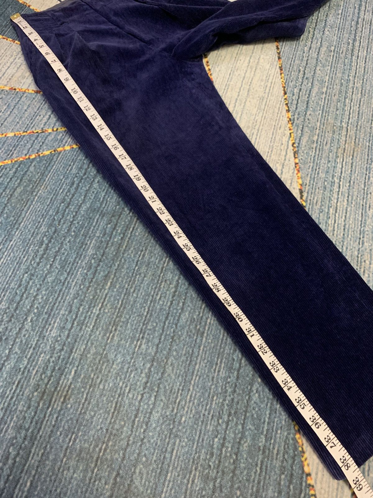 Issey Miyake Vintage 70’s ISSEY MIYAKE Hight Waist Corduroy Pants Size 23" - 14 Thumbnail
