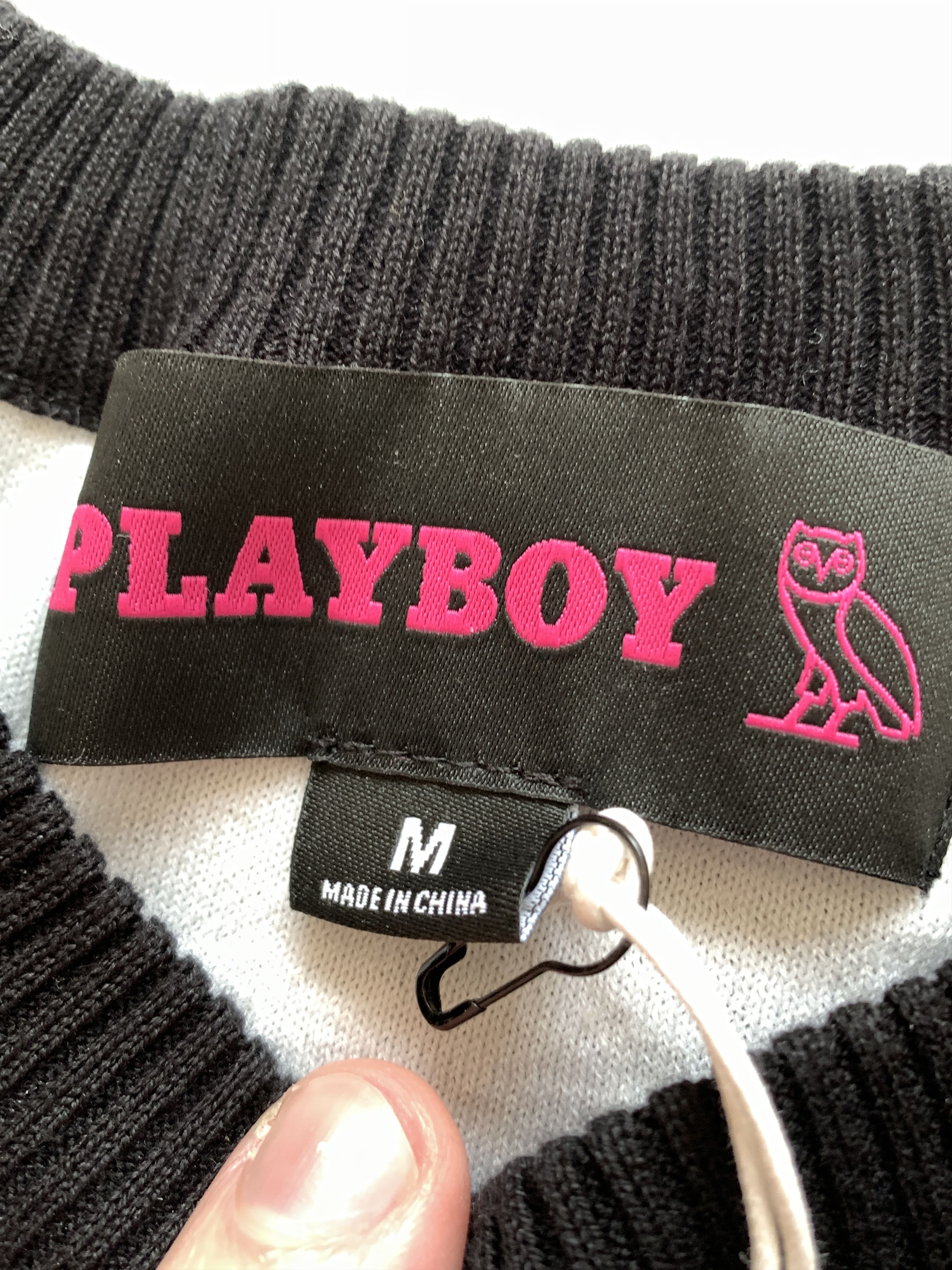 October's Very Own × Playboy OVO X Playboy Intarsia Monogram Owl Sweater XXXL Size US XXL / EU 58 / 5 - 5 Thumbnail