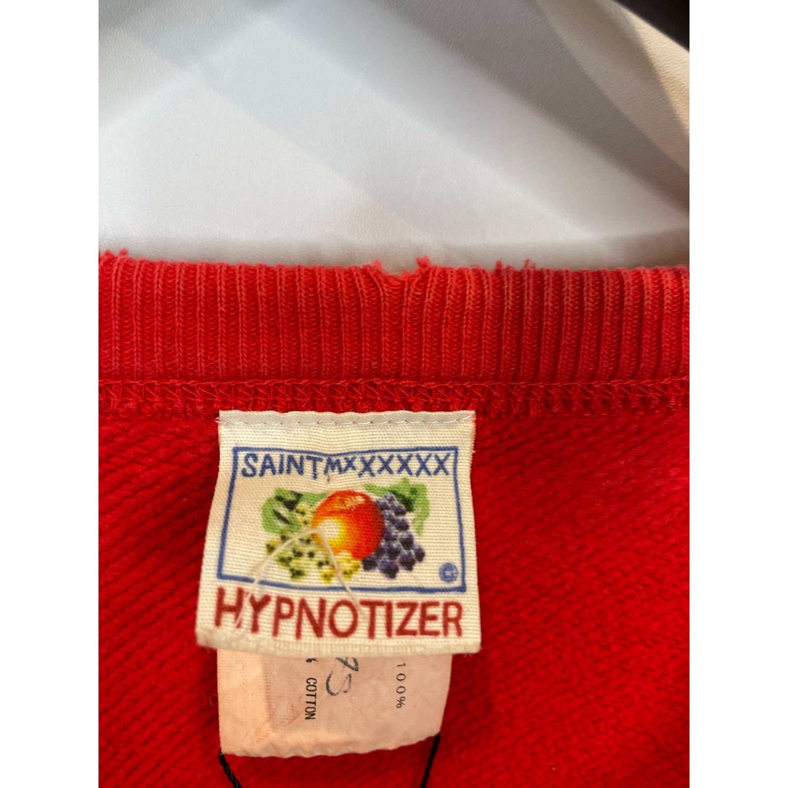Saint Michael Saint Mx6 Kiss Me Crewneck Red Used Medium Size US M / EU 48-50 / 2 - 2 Thumbnail