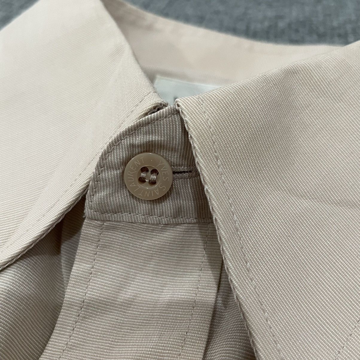 Yves Saint Laurent Yves Saint Lauret Button Up Formal Shirt Size US XXL / EU 58 / 5 - 6 Thumbnail