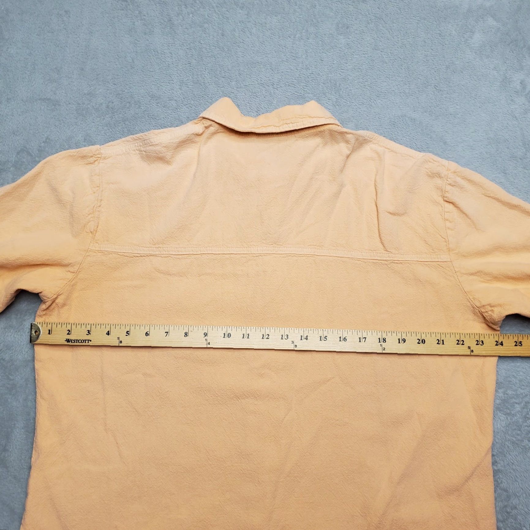 Vintage VINTAGE Sea Breeze Beach Jacket Womens M Peach Crinkle Textured Cotton Comfort USA Shirt Women M Orange Solid 90s Theme Casual Mens Womens Size M / US 6-8 / IT 42-44 - 7 Thumbnail