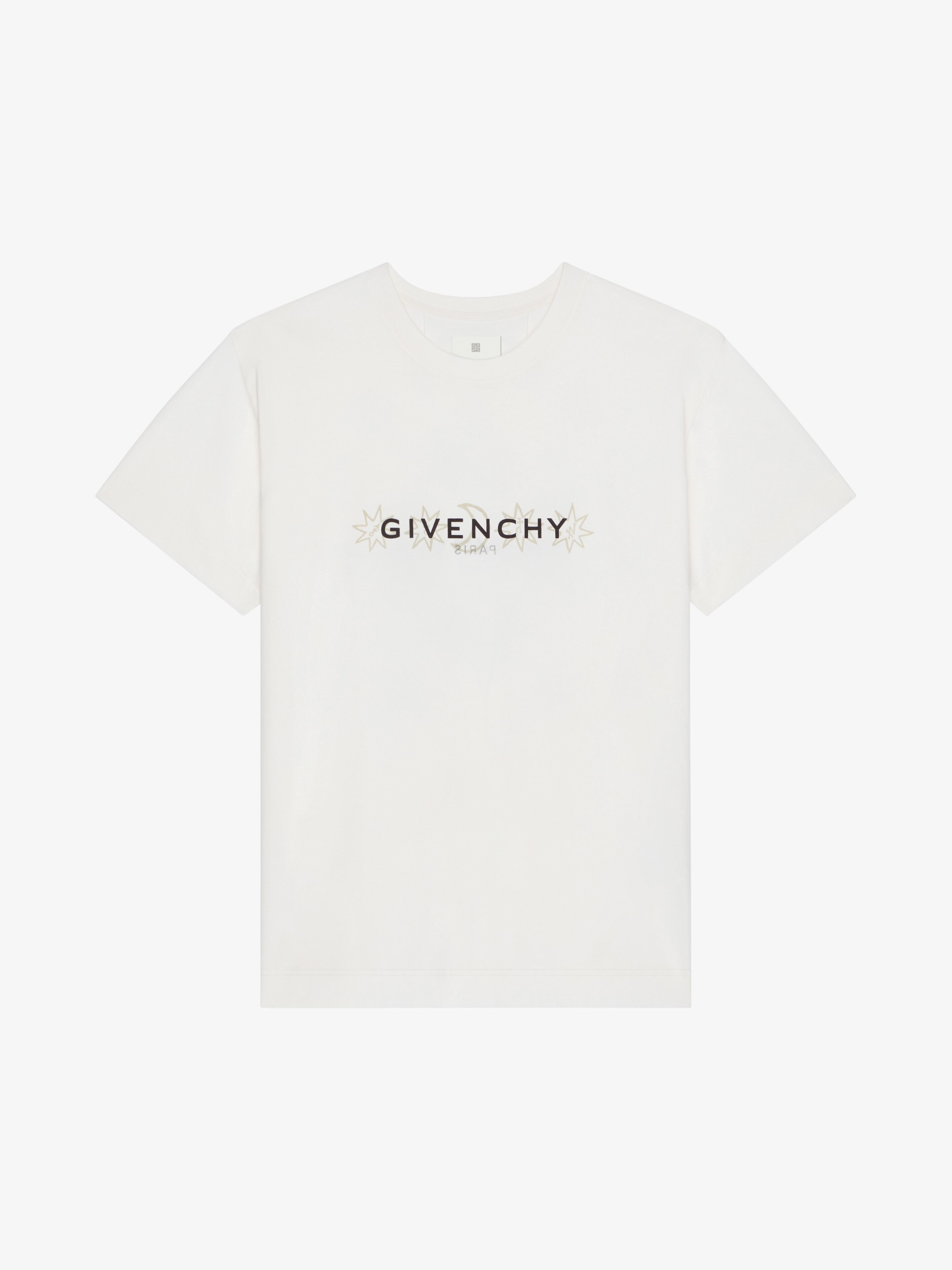 Givenchy o1w1db10426 Standard Short Sleeve T-Shirt in White Size US S / EU 44-46 / 1 - 1 Thumbnail