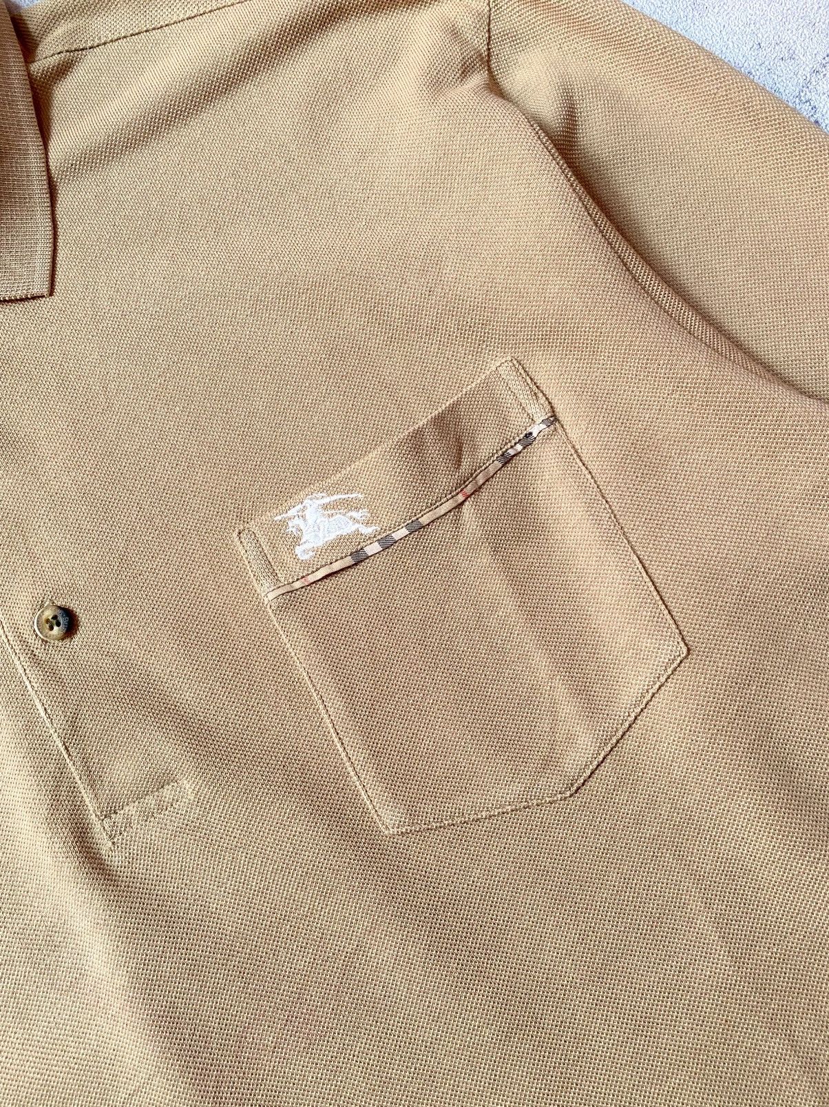 Burberry Vintage BURBERRYS Nova Check Longsleeve Polo Shirt Size US L / EU 52-54 / 3 - 5 Thumbnail