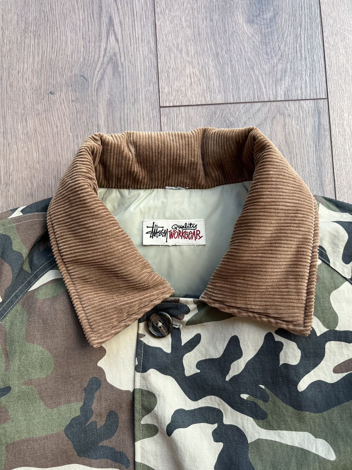DENIM TEARS × Stussy Stussy x Denim Tears Camo Down Parka Large Size US L / EU 52-54 / 3 - 5 Thumbnail