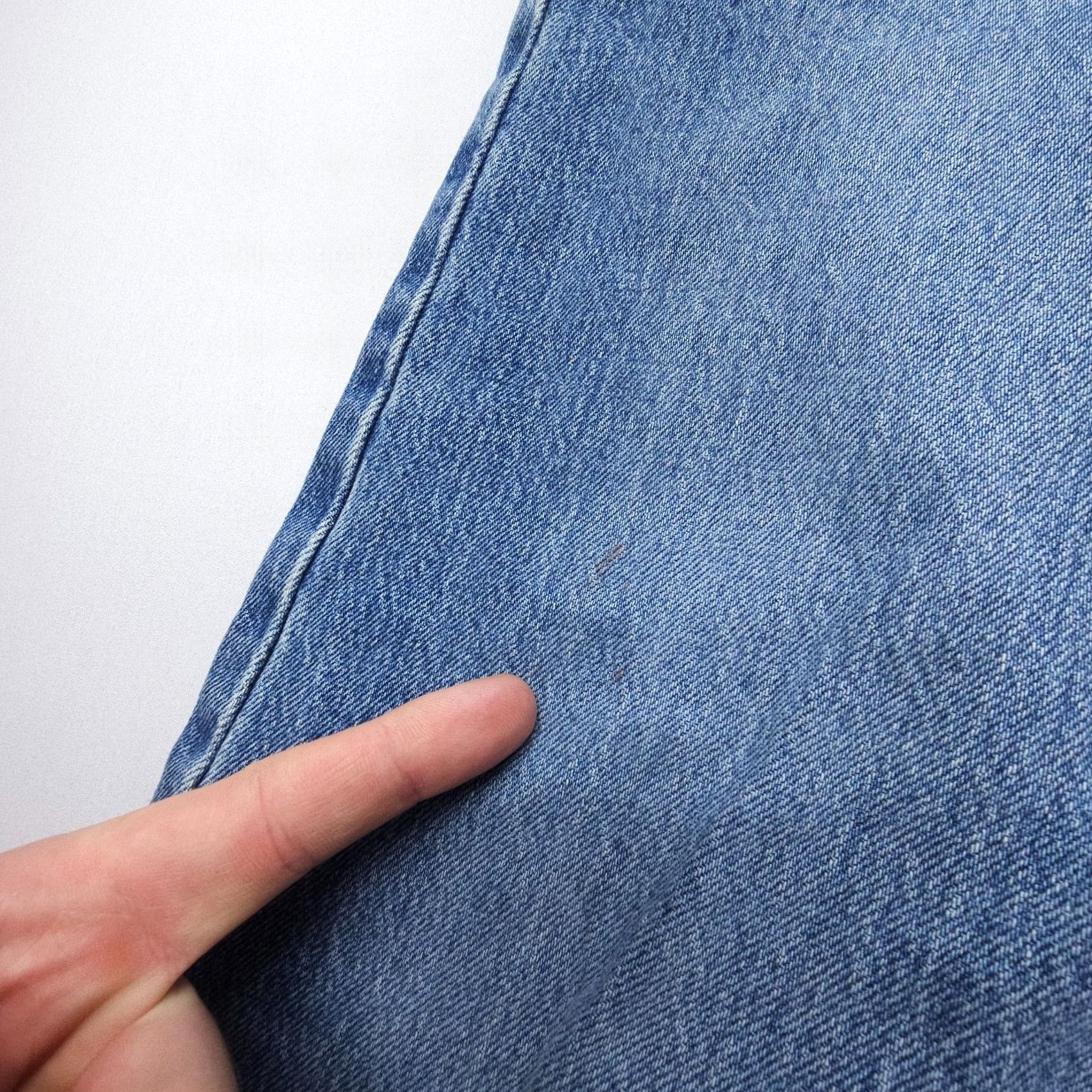 Levi's Levi's Premium Wedgie Jeans Womens 27" Inseam Button Fly High Rise Denim Blue 25 Regular 5-Pocket Comfort Straight Jean Size 42" / US 20 - 6 Thumbnail